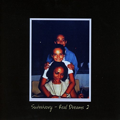 CD cover featuring a black and white photo of three people embracing.