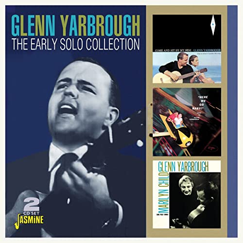 CD cover for Glenn Yarbrough’s “The Early Solo Collection” with portrait.