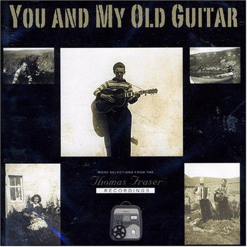 CD cover featuring a man with a guitar surrounded by vintage photos.