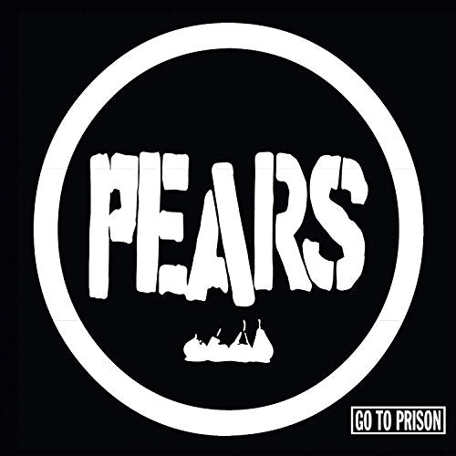 Black album cover with white text “PEARS” and a circular border.