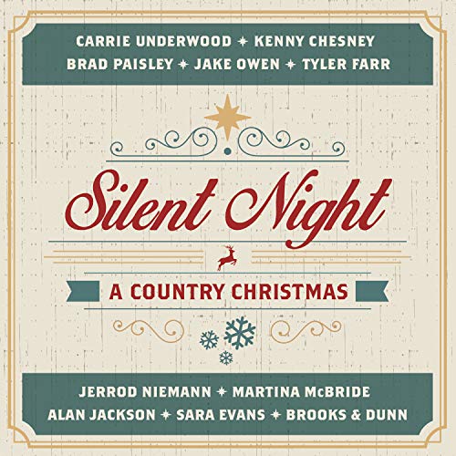 CD cover for “Silent Night: A Country Christmas” featuring multiple artists.