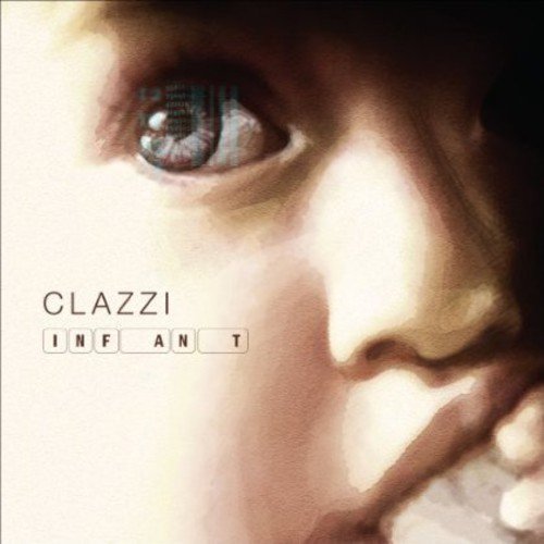 CD cover: close-up of a baby's eye and partial face, text "Infant".