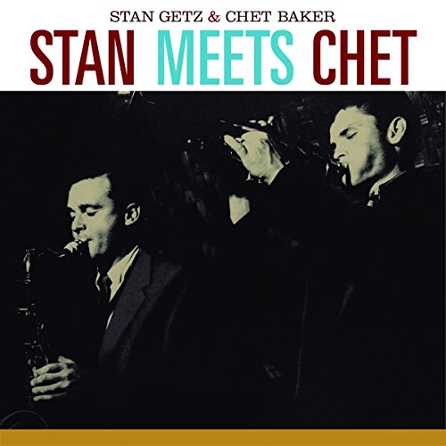 CD cover featuring Stan Getz and Chet Baker in black and white.