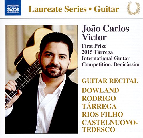 CD cover featuring guitarist João Carlos Victor and composer names.