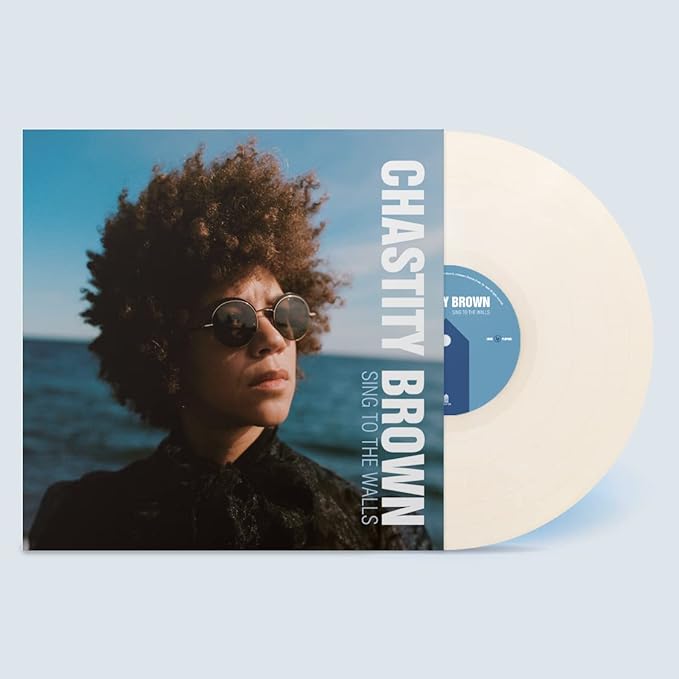 Vinyl record of Chastity Brown’s “Sing To The Walls” with portrait cover.
