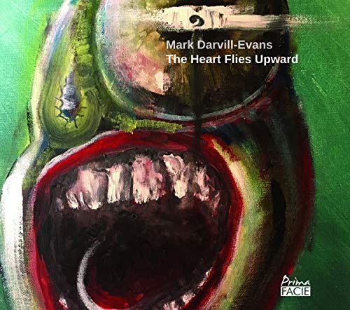 Album cover with abstract painting of an open mouth on a green background.