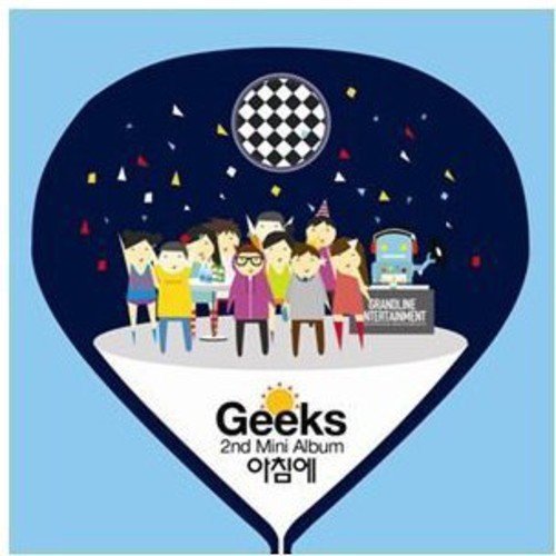 CD cover for “In The Morning” by Geeks, featuring cartoon people.