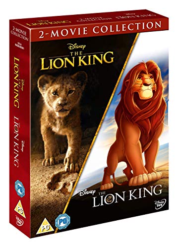 The Lion King 2-movie collection DVD box set featuring Simba as a cub and adult.