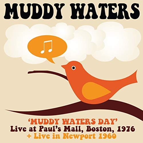 CD cover for Muddy Waters’ “Muddy Waters Day” live album, 1976.