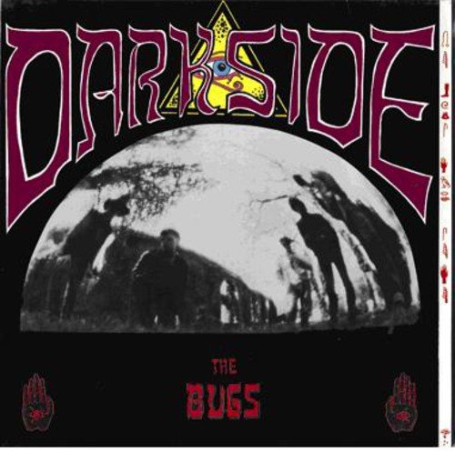CD cover for "The Bugs - Darkside," featuring a triangular eye and figures.