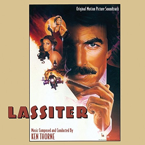 "Lassiter" soundtrack cover featuring a man with a mustache and three women images.