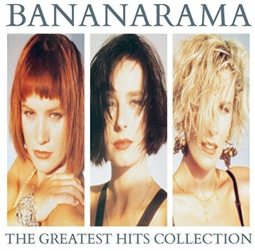 Bananarama's "The Greatest Hits Collection" CD cover with three women's portraits.