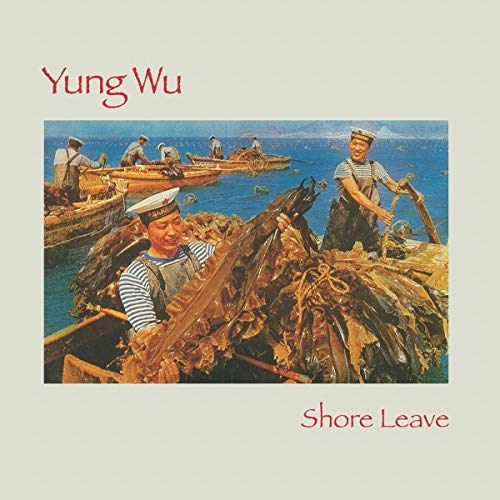 CD cover: men in boats harvesting seaweed on blue water.