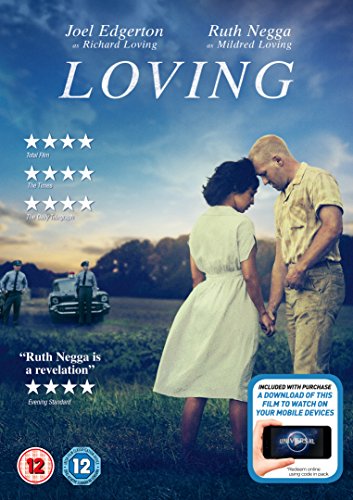 "Loving" DVD cover featuring a man and woman holding hands in a field.