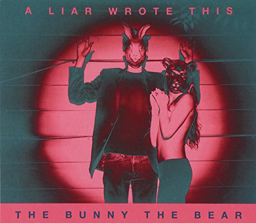 Album cover with man and woman wearing animal masks, red and black color scheme.