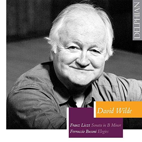 CD cover featuring black-and-white photo of David Wilde with text overlays and logo.