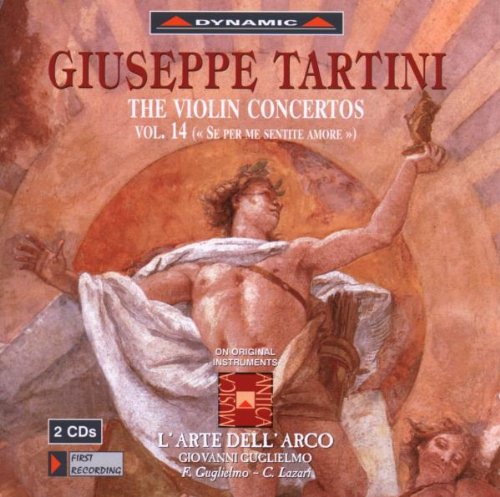 CD cover featuring a classical painting of a man holding a violin.