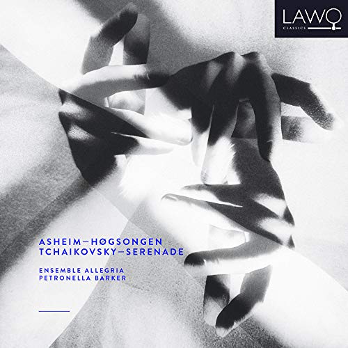 "CD cover featuring a black and white image of intertwined hands."