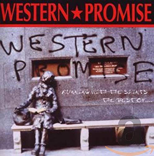 "Western Promise CD cover featuring a child sitting on a bench."