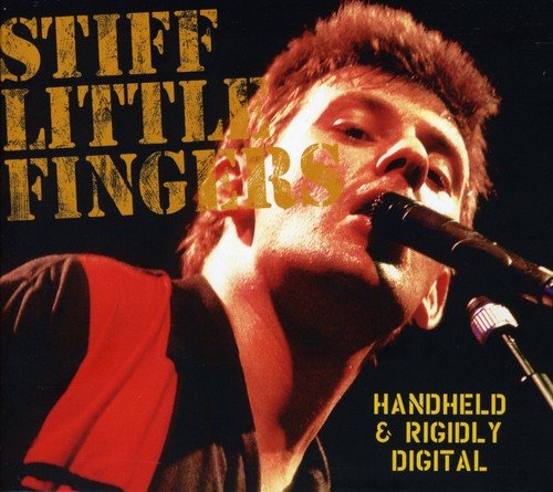 Album cover featuring a man singing into a microphone, with red and black tones.