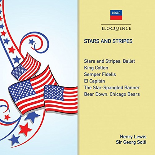 "CD cover with American flags and text listing song titles on a yellow background."