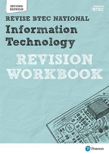 "Light blue workbook cover with 'Revision Workbook' title and soundboard illustration."