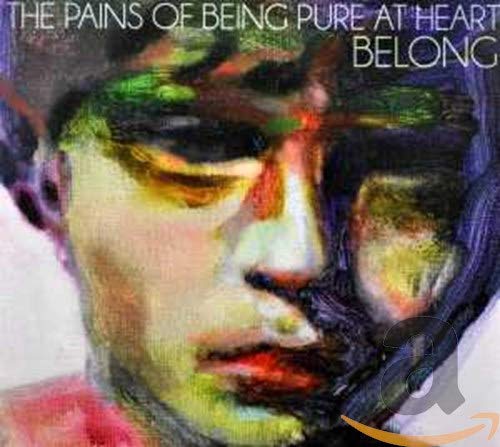 CD cover for “Belong” by The Pains Of Being Pure, abstract portrait.