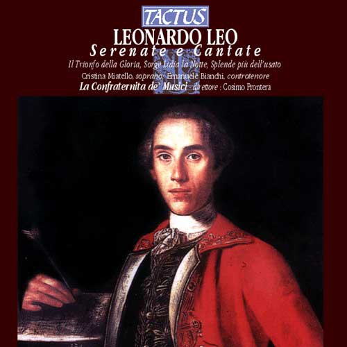 "CD cover with a portrait of a man in 18th-century attire."