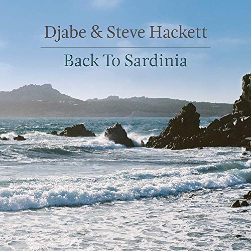 “Back To Sardinia” CD packaging with booklet, two discs, and coastal cover art.
