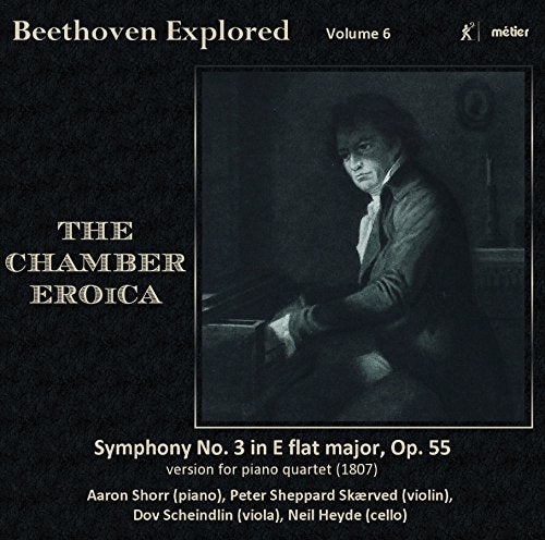 CD cover with Beethoven image and text describing the music and performers.