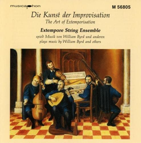CD cover depicting a 17th-century painting of musicians playing instruments.