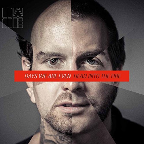 "Album cover featuring a man's face split into contrasting light and dark halves."
