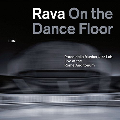 "Album cover with 'Rava On the Dance Floor' title on a black background."