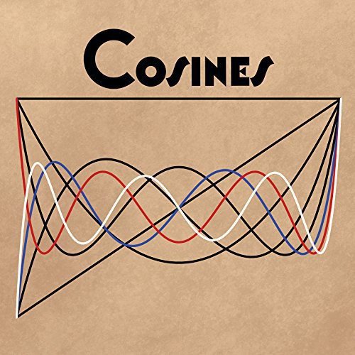 Album cover for Cosines - Oscillations, featuring colorful wave patterns.