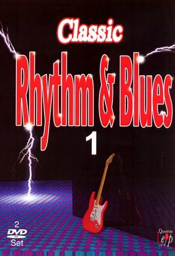 DVD cover with red guitar, lightning, and "Classic Rhythm & Blues 1" text.