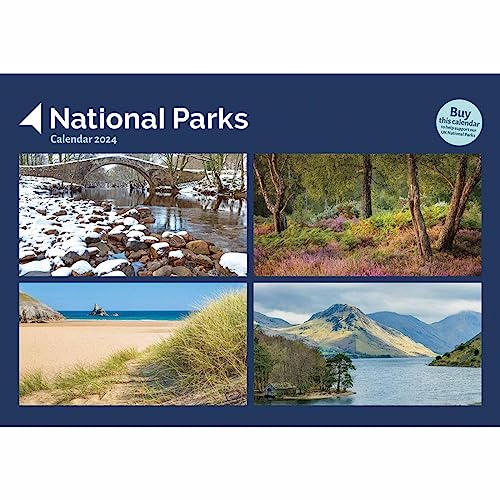 National Parks A4 Calendar 2024