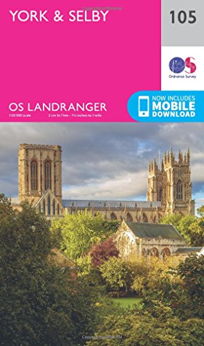 Landranger (105) York & Selby (OS Landranger Map)