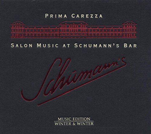 Dark grey CD cover with red and white text and building illustration.