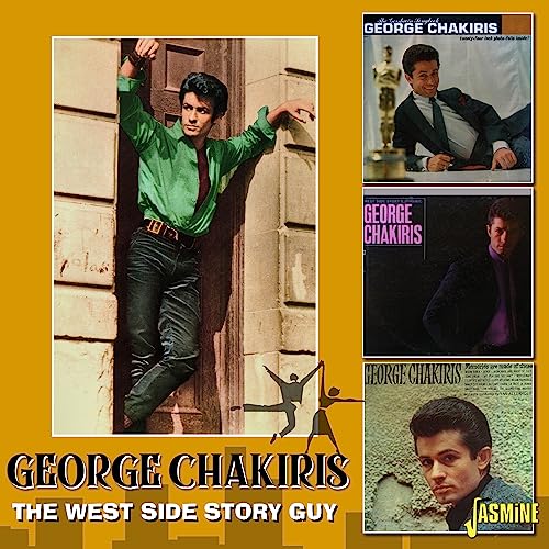 CD cover featuring actor George Chakiris, known for West Side Story.