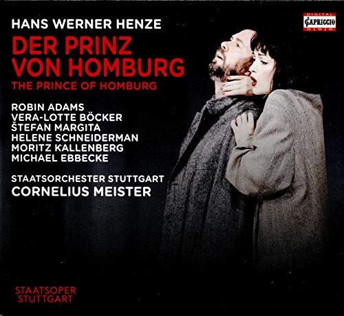 CD cover for Hans Werner Henze’s “Der Prinz von Homburg” opera.