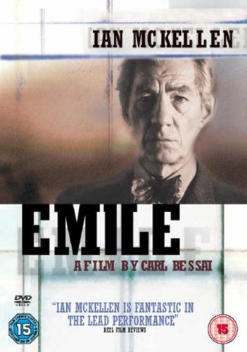 DVD cover for "Emile" featuring Ian McKellen in a serious portrait.