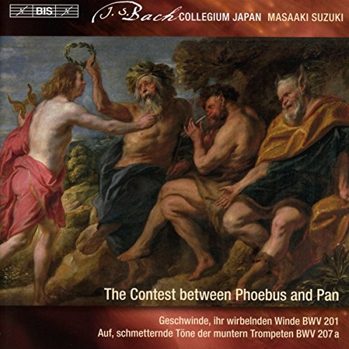 "CD cover featuring a Renaissance painting of four men in classical attire."