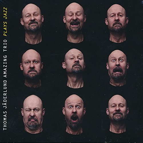 CD cover: Nine repeating portraits of a bald man with varying expressions.