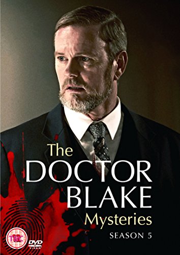 DVD cover featuring a man in a suit with "The Doctor Blake Mysteries Season 5" text.