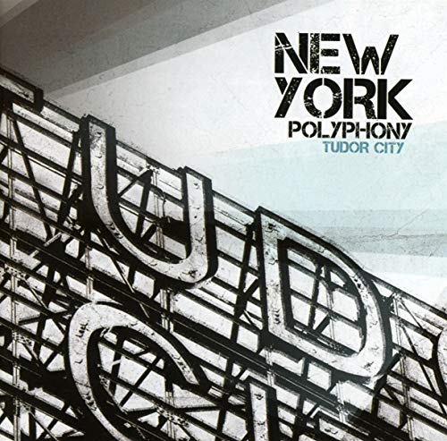 CD cover for New York Polyphony’s “Tudor City” with architectural sketch.