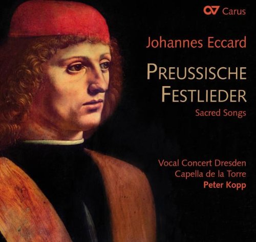 CD cover with portrait of man in red hat, black and brown clothing.