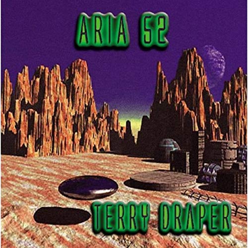 CD cover for "Aria 52" by Terry Draper, featuring a desert landscape.