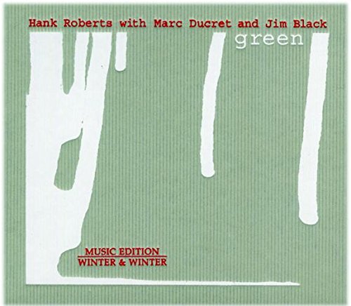 "Album cover with sage green background, white paint drips, and red and white text."