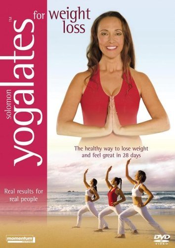 DVD cover featuring a woman in red top and three women exercising on a beach.