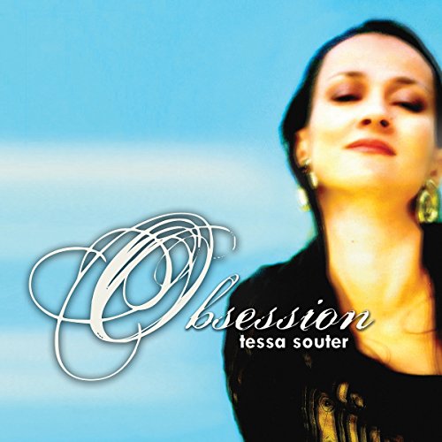 CD cover for Tessa Souter’s “Obsession” featuring a portrait of the artist.